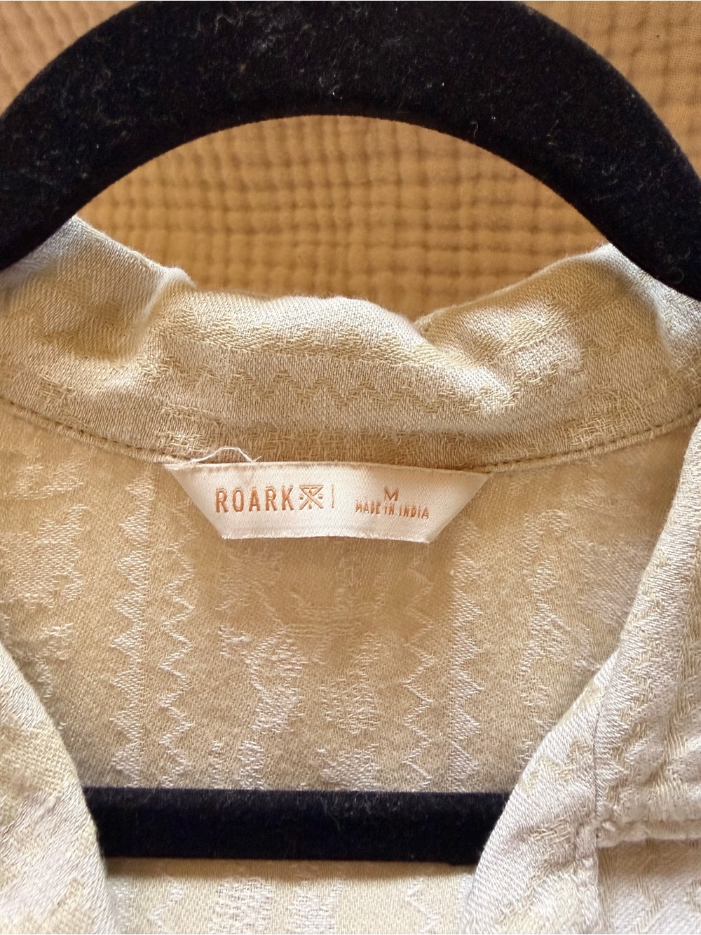 Roark Cream Short-Sleeve Mini Dress - Picture 2 of 3